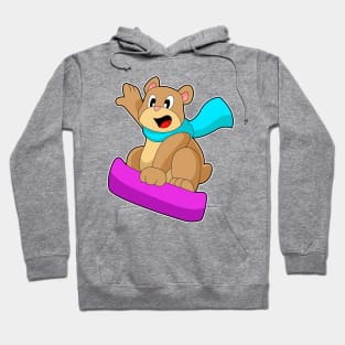 Bear Snowboard Winter sports Hoodie